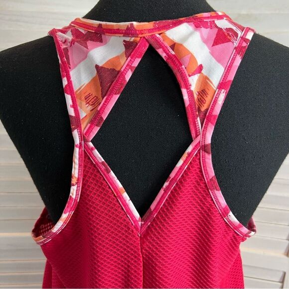 Saucony Running Jogging Mesh Singlet Tank Medium - Picture 7 of 12